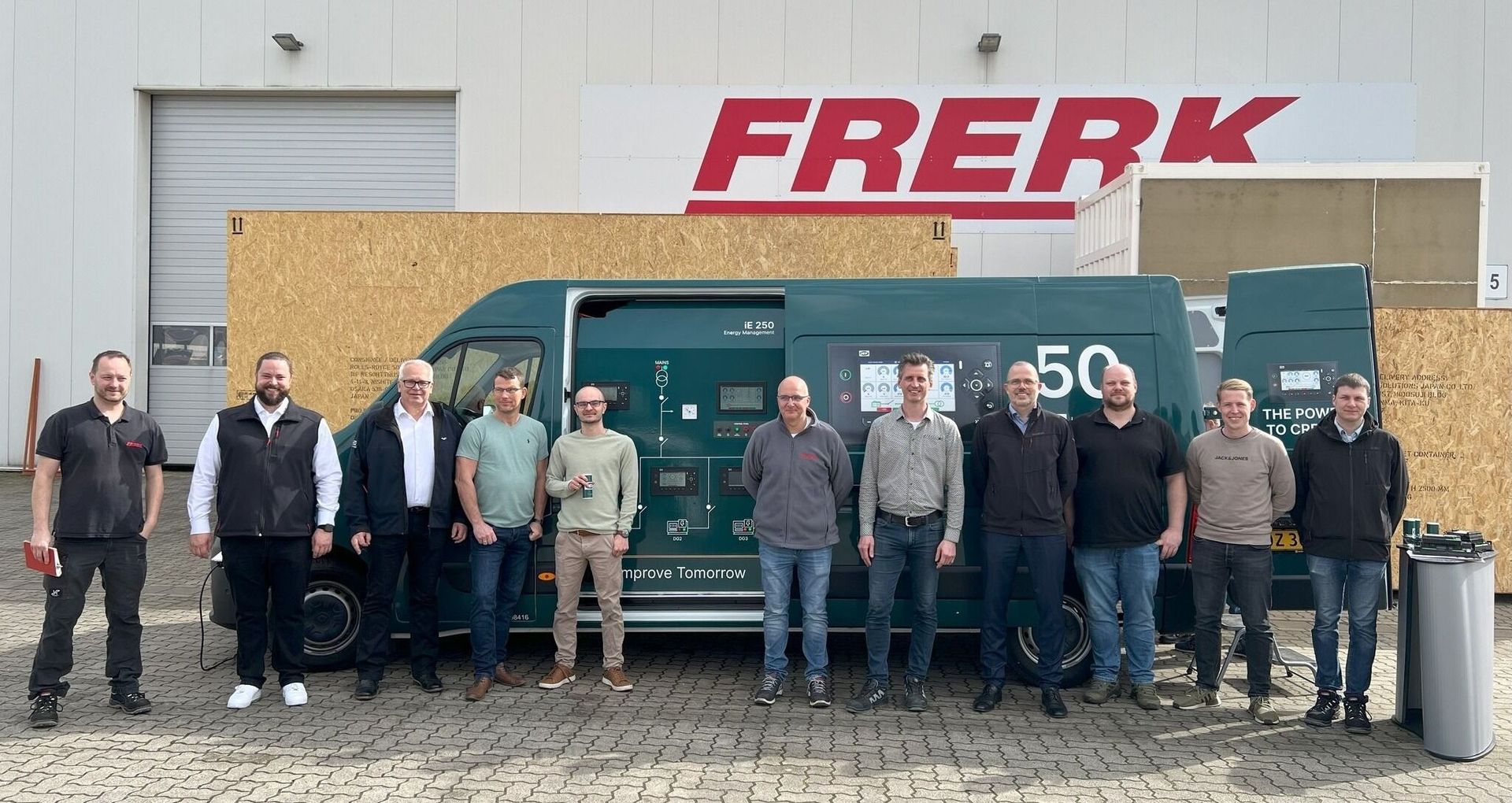 Show-Van von DEIF bei Frerk