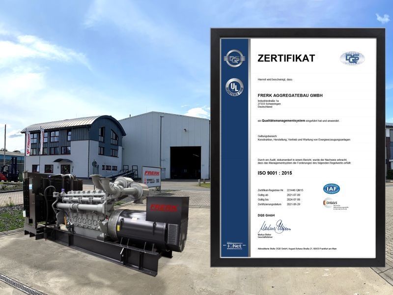 die Zertifizierung des ISO 9001-Standards
