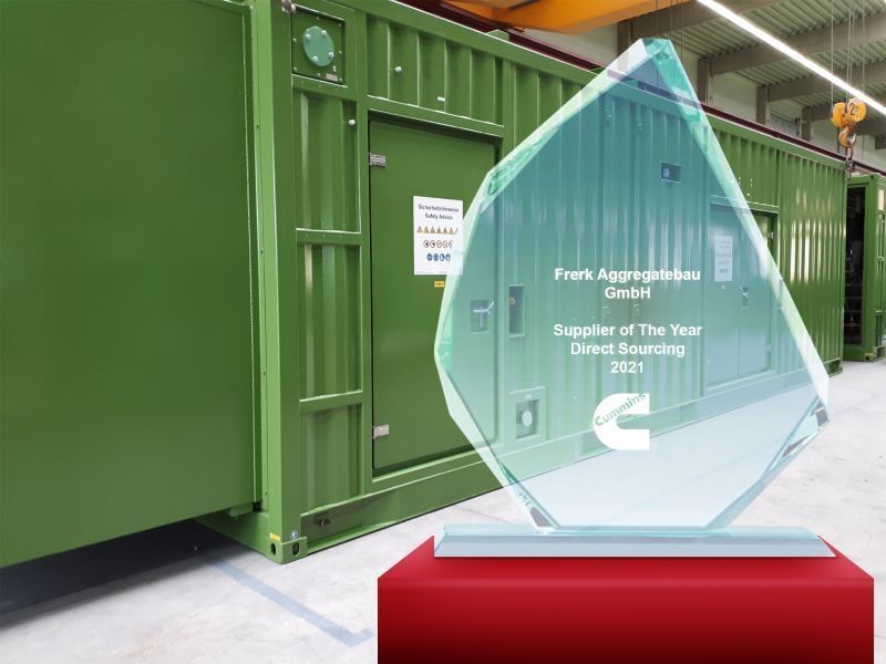 Supplier of the year award 2021