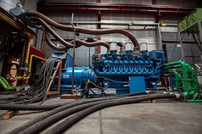 Prüfstand Generator