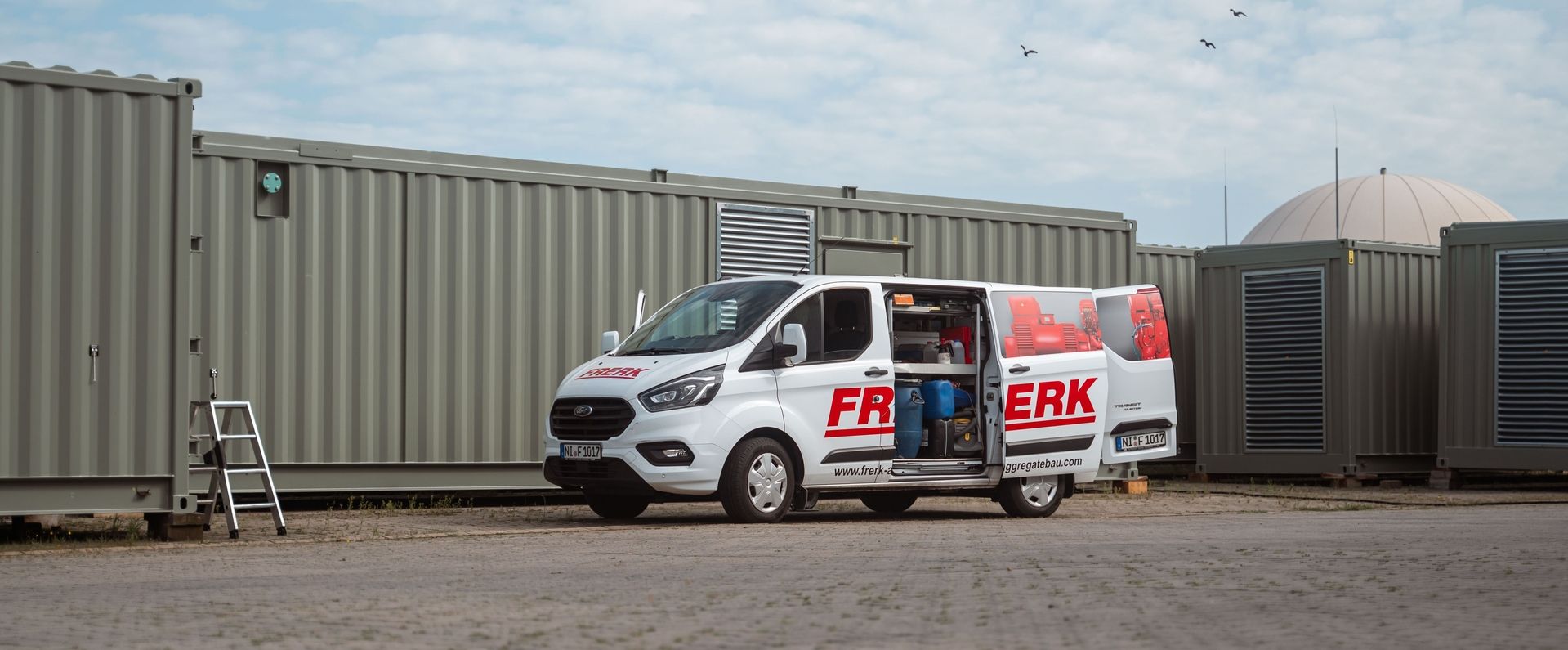 The Frerk After-Sales-Service for power generation sets