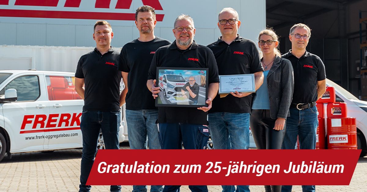 Jubiläum von Herrn Hagedorn