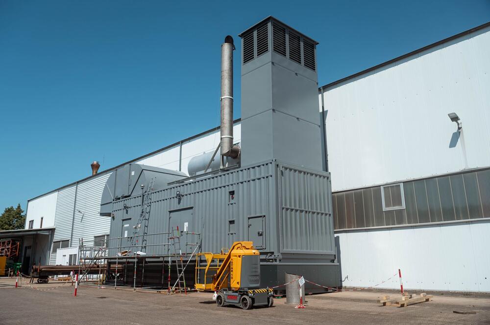 eine Container-Generaltorlösung für ein skandinavisches Rechenzentrum