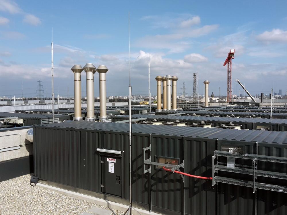 Ersatzstromversorgung für ein Rechenzentrum in Frankfurt am Main