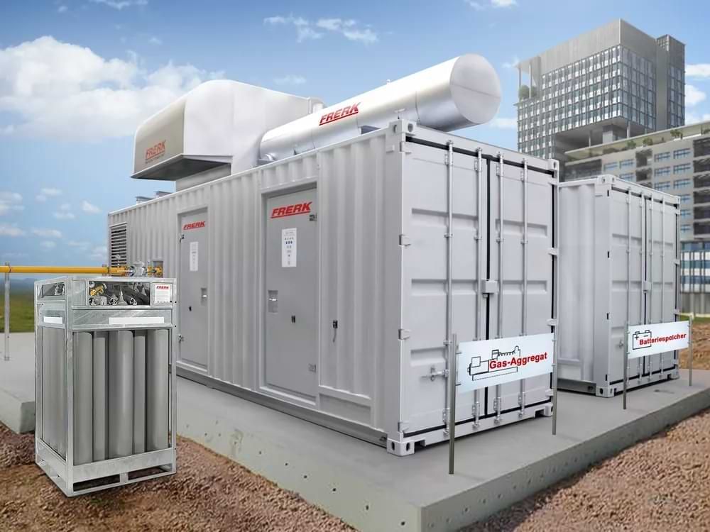 Frerk Hybrid Gasaggregat Energiespeicher
