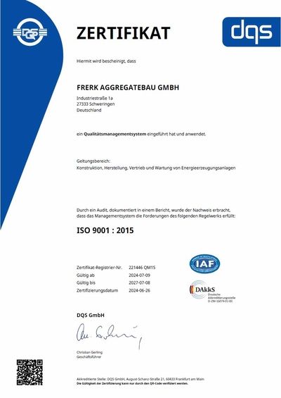 Zertifikat - Qualitätsmanagement