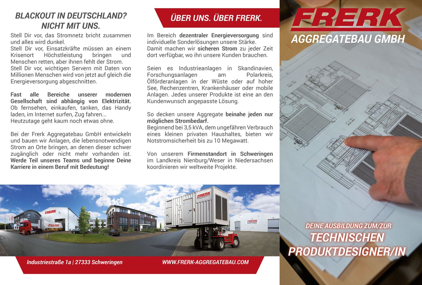 Wickelfalz Produktion design